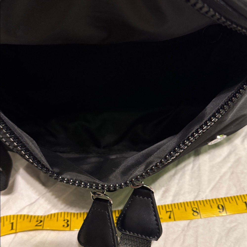 Iris & rainbow Black Crossbody Bag - Picture 3 of 4